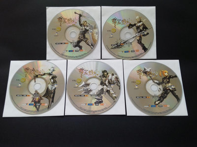 天堂II 伍章 誓血盟約 ONLINE 線上遊戲 5光碟 裸片 正版電腦遊戲軟體