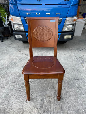 [年強二手傢俱] 實木餐椅 典雅餐椅 簡約工作椅 休閒椅 接待椅 40106176 數量1