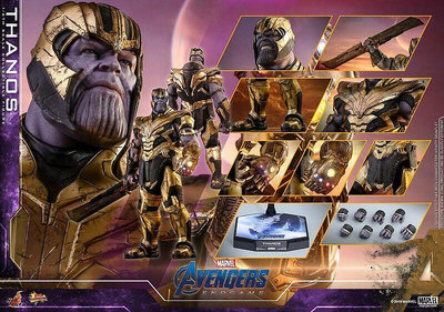 金錢貓雜貨 全新 Hot Toys 1/6 MMS529 復仇者聯盟 終局之戰 薩諾斯 thanos