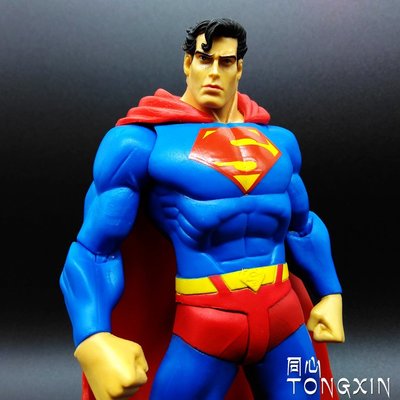 特價!蝙蝠俠大戰超人SUPERMAN電影漫畫英雄可動人偶公仔手辦生日禮物