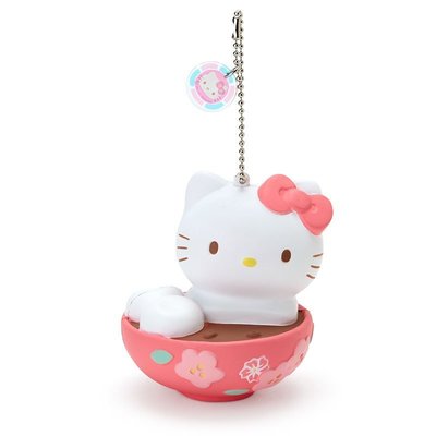 玫瑰默契＊日本進口Hello Kitty明星裝扮和菓子系列可愛QQ吊飾捏捏療癒白玉湯圓