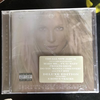 美版未拆 小甜甜 布蘭妮 Britney Spears Glory 豪華加歌版 17首 唱片 CD 歌曲【奇摩甄選】449