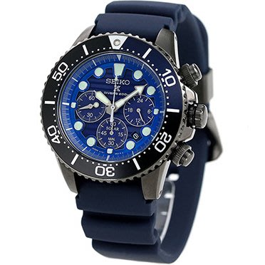 預購 SEIKO SBDL057 精工錶 機械錶 PROSPEX 44mm 太陽能 潛水錶 藍面盤 藍橡膠錶帶 男錶女錶
