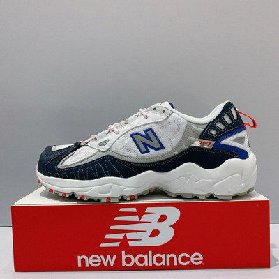 New Balance 703 男生 白藍色 網布 舒適 透氣 慢跑鞋 ML703BE