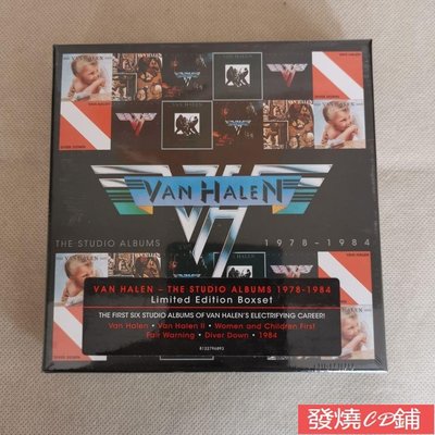 發燒CD 全新 範海倫樂隊 VAN HALEN THE STUDIO ALBUMS 【1978-1984】6CD 推薦 現貨CD