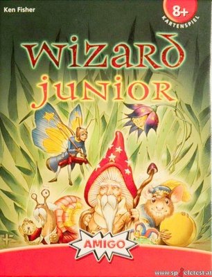 骰子人桌遊-(附中規)神機妙算 少年版 Wizard Junior DE(吃墩.傷心小站.橋牌)