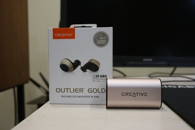 Creative Outlier Gold 真無線藍牙耳機 公司貨保固中