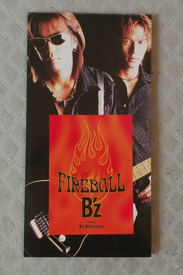 B'z - FIREBALL   日版 二手單曲 CD