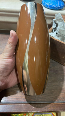 日本銅花瓶13686