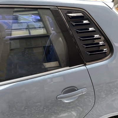 適用福斯波羅Polo 9N 2001-2009 車窗百葉窗車貼外飾改裝