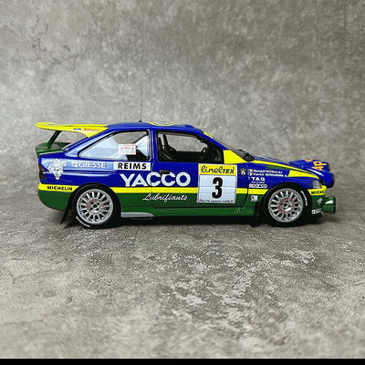 模型車 OTTO 1:18 福特 1996年 福睿斯 FORD ESCORT RS WRC 拉力賽車模型