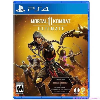 PS4游戲 真人快打11 Mortal Kombat11全人物 終極版雙光碟 中英文