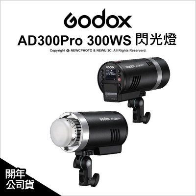 【薪創光華】Godox 神牛 AD300 Pro 300WS 閃光燈 LED外拍燈 TTL 公司貨