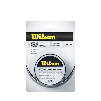 ((綠野運動廠))最新WILSON美國原裝PRO STOCK手套清潔保養油60g~清潔汙垢,防止皮革龜裂~