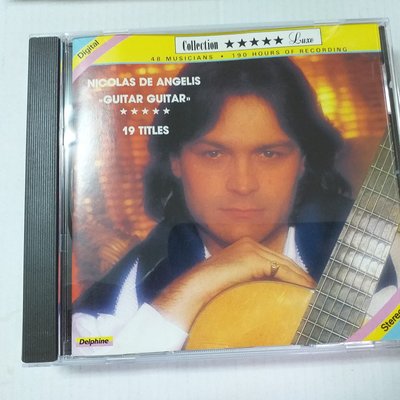 安吉利斯尼古拉士NICOLAS DE ANGELIS吉他浪漫精選2cd19首金曲含老鷹之歌伊帕尼來的女等法銀圈早期版極新