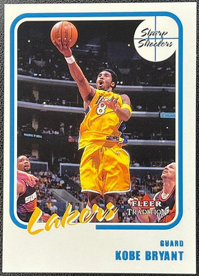 NBA 球員卡 Kobe Bryant 2000-01 Fleer Tradition Sharp Shooters