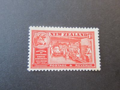 【雲品2】紐西蘭New Zealand 1936 Sc 219 UN MNH 庫號#B535 88788