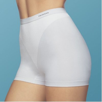 【西班牙PRINCESA】(6965 ) 女仕無縫塑身抬臀調整型四角束褲 白色M/ L