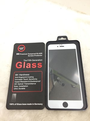 aha 濾藍光玻璃保護貼 9H鋼化玻璃保護貼 For iPhone 6S Plus 6S 白色