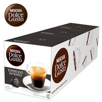 限時買5盒1即期 雀巢 新型膠囊咖啡機用 義式濃縮濃烈咖啡膠囊 (一條三盒入) 料號12371121 醇厚無比的義式風味