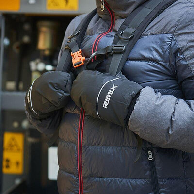 特惠 羽絨手套男女冬季保暖加絨加厚騎車防水冬天戶外防寒連指滑雪手套