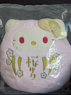 Hello Kitty 抱枕 櫻花款 (全新品)