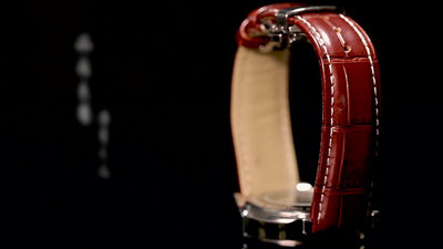 ROAMER瑞士羅馬原裝真皮頭層牛皮1888機械錶男女款蝴蝶扣防水錶帶