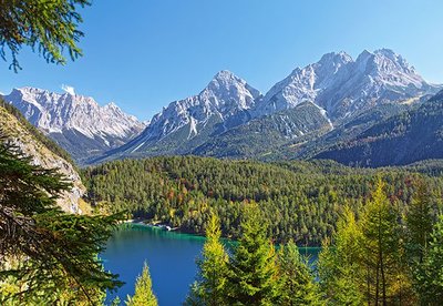 300242 3000片歐洲進口拼圖 CAS 風景 奧地利 阿爾卑斯山湖