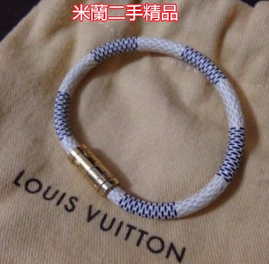 Shop Louis Vuitton DAMIER Sign it bracelet (M6623E M6616E) by IledesPins