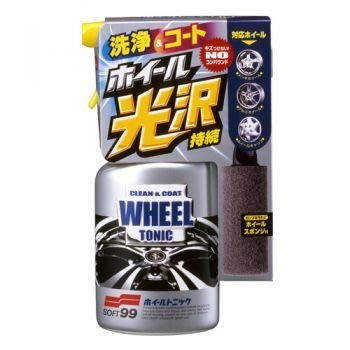 【 shich上大莊】 日本精品 SOFT99 鋼圈保養劑/ 輪圈專用強力清潔保護劑