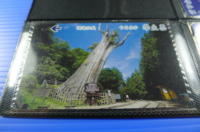 【YUAN】早期台北市公車票卡 編號S0044-3/3 阿里山 - 神木