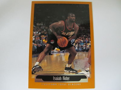 ~ Isaiah Rider ~1999年Topps Tipoff NBA球員 蓋印特殊平行卡