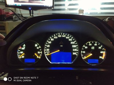 *鎮鋒LED*賓士W210  E240  改LED化儀表燈 背光LED強化版 指針亮度強化 修復 增亮 改色