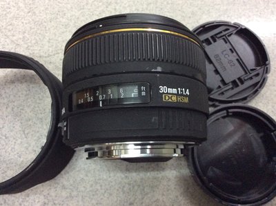 [保固一年] 明豐相機 ] Sigma 30mm F1.4 EX DC HSM Canon用 大光圈 APS-C