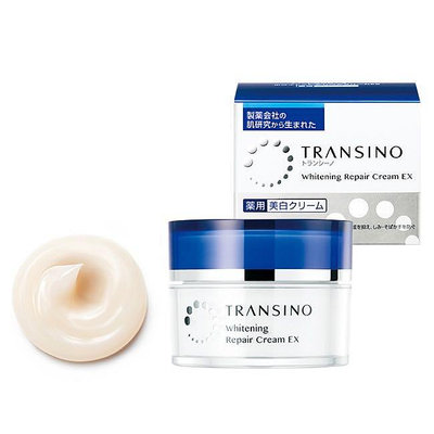 日本🇯🇵 第一三共 TRANSINO 美白修護乳霜 EX（35g）保濕 透亮 晚安凍膜 晚霜