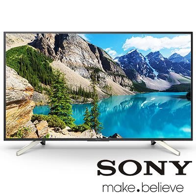 SONY 49吋 4K 智慧 連網 液晶 電視 KD-49X7500F $27900