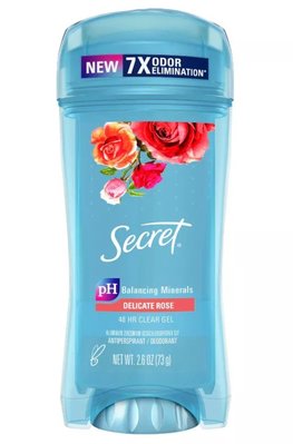 Secret 1瓶Rose巴黎玫瑰效期:07/2025全新款透明凝膠 美國原廠．診所級止汗+體香膏 體香劑【現貨】