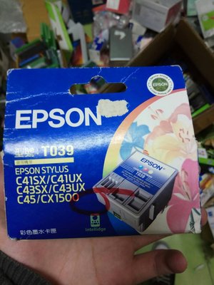 EPSON T039 原廠墨水匣[彩色]
