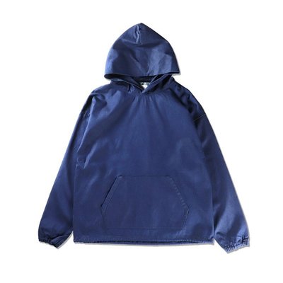 Freaky House-日本MANUAL ALPHABET Indigo Shirt Parka藍染連帽襯衫衛衣日本製