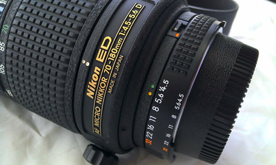 Nikon ED AF MICRO 70-180mm F4.5-5.6 D 少用好鏡