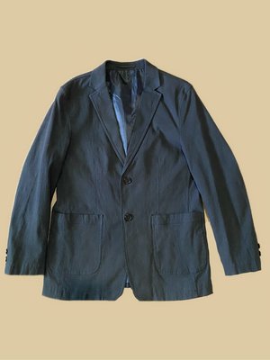 現金價$1500 全新 專櫃品牌CUMAR長袖西裝外套Ｌ兩顆鈕扣 有內裡