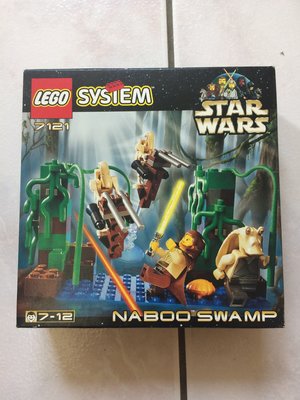 絕版 LEGO 7121 樂高星際大戰 Star war Naboo Swamp 沼澤 Battle Droid 全新