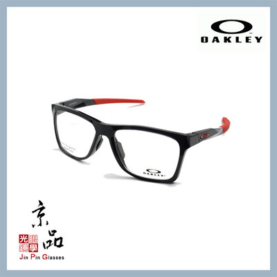 【OAKLEY】OX 8169F 03 黑色 紅 造型膠框 光學鏡框 直營公司貨 JPG 京品眼鏡