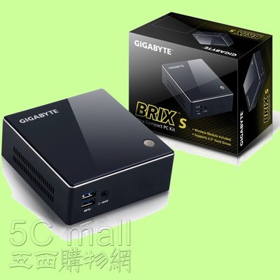 5Cgo【權宇】技嘉Brix超微型電腦套件GB-BXi5H-4200內建i5-4200 SATA DP+HDMI各一含稅