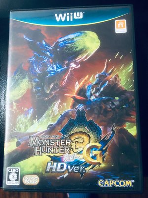 任天堂 Wii U WII U-魔物獵人 3 G HD 版 日文版原版光碟~狀況極新，保證正版