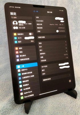 iPad Pro 11吋 第2世代 1TB Wi-Fi 太空灰色(二手九成新)