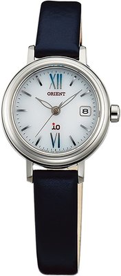 日本正版 Orient 東方 iO NATURAL&PLAIN WI0081WG 女錶 太陽能充電 皮革錶帶 日本代購