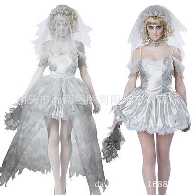 cosplay 萬聖節服裝 鬼娃鬼新娘 派對歌舞劇電影 角色扮演服 造型服飾-麥德好服裝包包