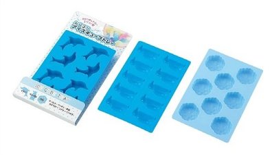 303生活雜貨館 ECHO - 0449-212 矽膠結冰盒-海豚,企鵝,結晶