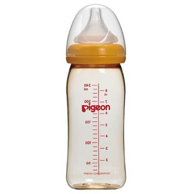 Pigeon貝親 - 新寬口母乳實感PPSU奶瓶(240ml)